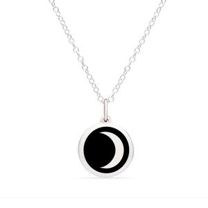 Auburn Jewelry Mini Moon Charm Necklace